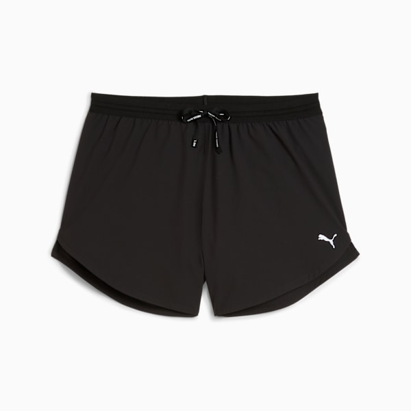 RUN ULTRAWEAVE 4" Shorts Women, PUMA Black, extralarge-GBR